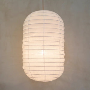 Tanah, Pendelleuchte aus Leinen, handgefertigt