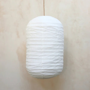 Tanah, Pendelleuchte aus Leinen, handgefertigt