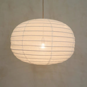 Embu Hängelampe aus Leinen, handgefertigt