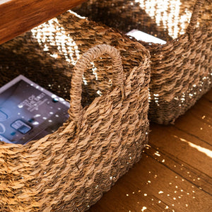 Flechtkorb Aufbewahrung atisan