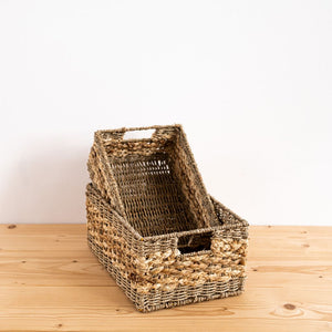 Korb rechteckig mit Griffen