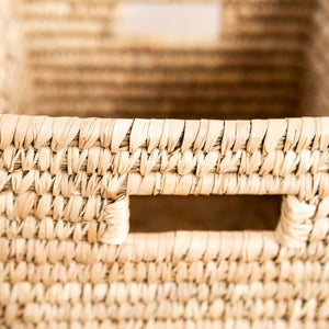 quadratischer Korb von atisan