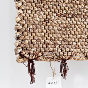 Naturfaser Teppich aus Wasserhyazinthe