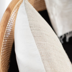 Dekokissen Nala aus Jute und Baumwolle