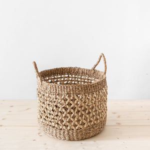 Großer Wäschekorb Tahu aus Naturfasern