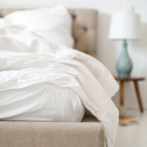 Bettwäsche Set weiß, nachhaltig