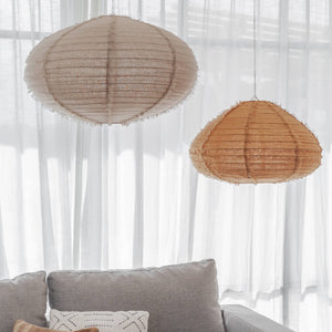 Leinen Lampenschirm Nyam beige natur