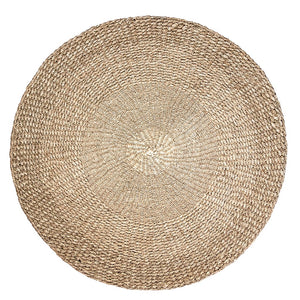 Freisteller runder Seegras Teppich