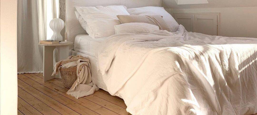 Sommerbettwäsche - kühlende Bettwäsche aus Leinen