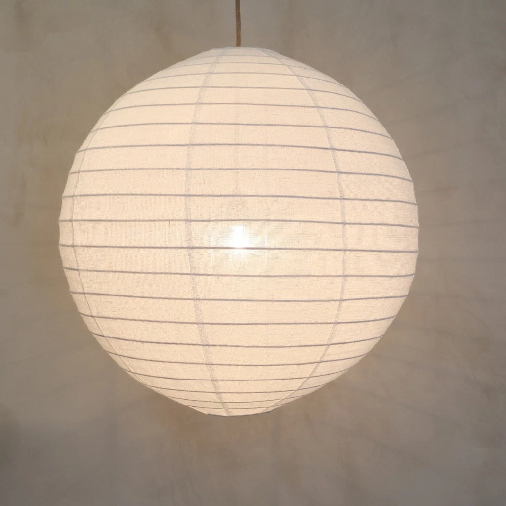 Aruna Leinen Lampenschirm, handgefertigt