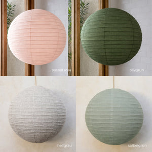 Aruna Leinen Lampenschirm, handgefertigt