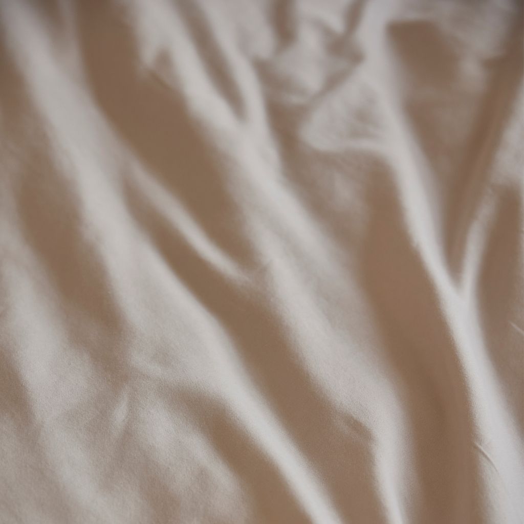 Baumwollsatin Kissenbezug in Taupe - Ceu Muted Clay