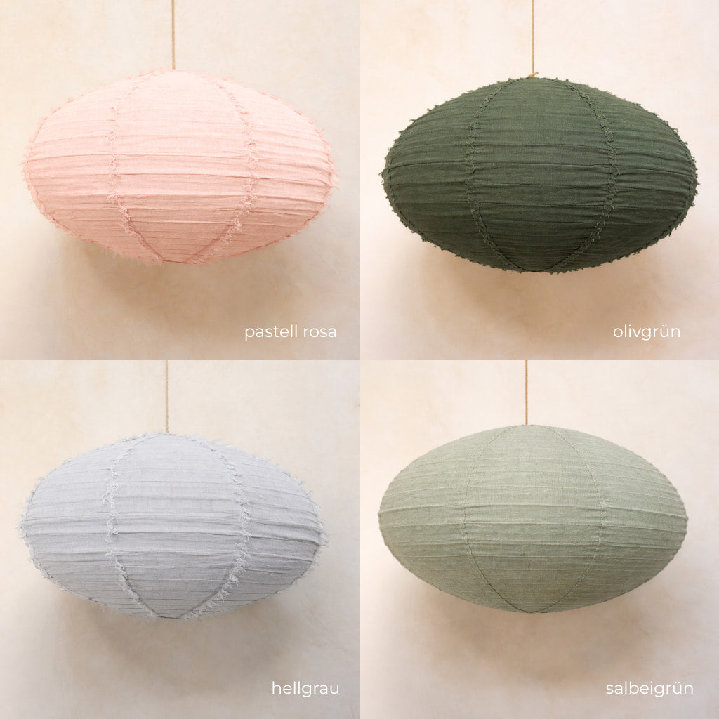 Lampion Lampe Nyam weiss