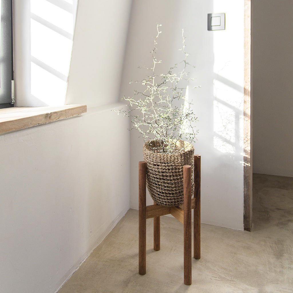 Aufbewahrungskorb Milu aus Seegras, locker geflochten