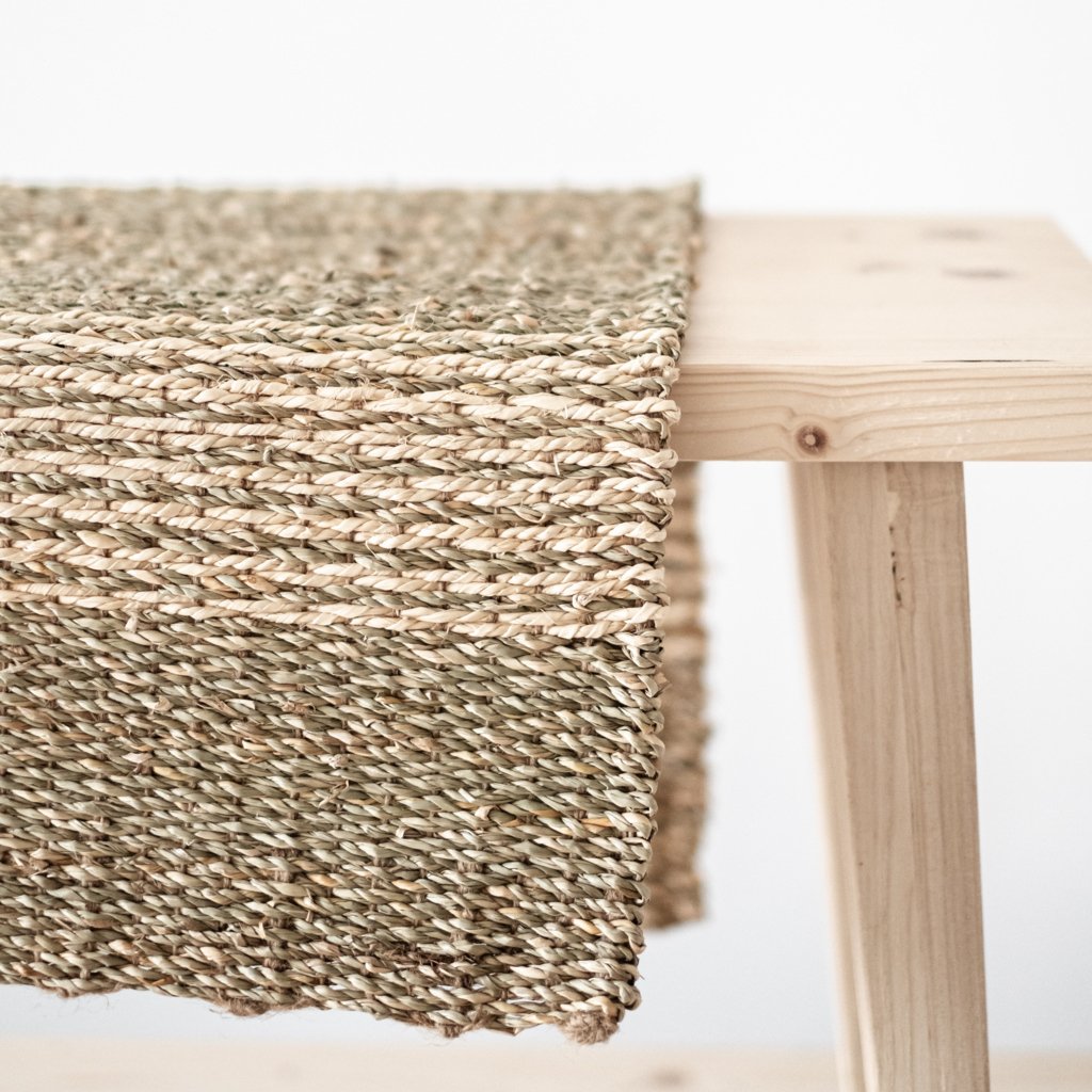 Kleiner Naturfaser Teppich Minta