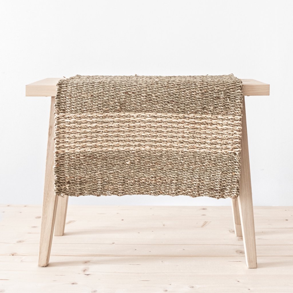 Kleiner Naturfaser Teppich Minta