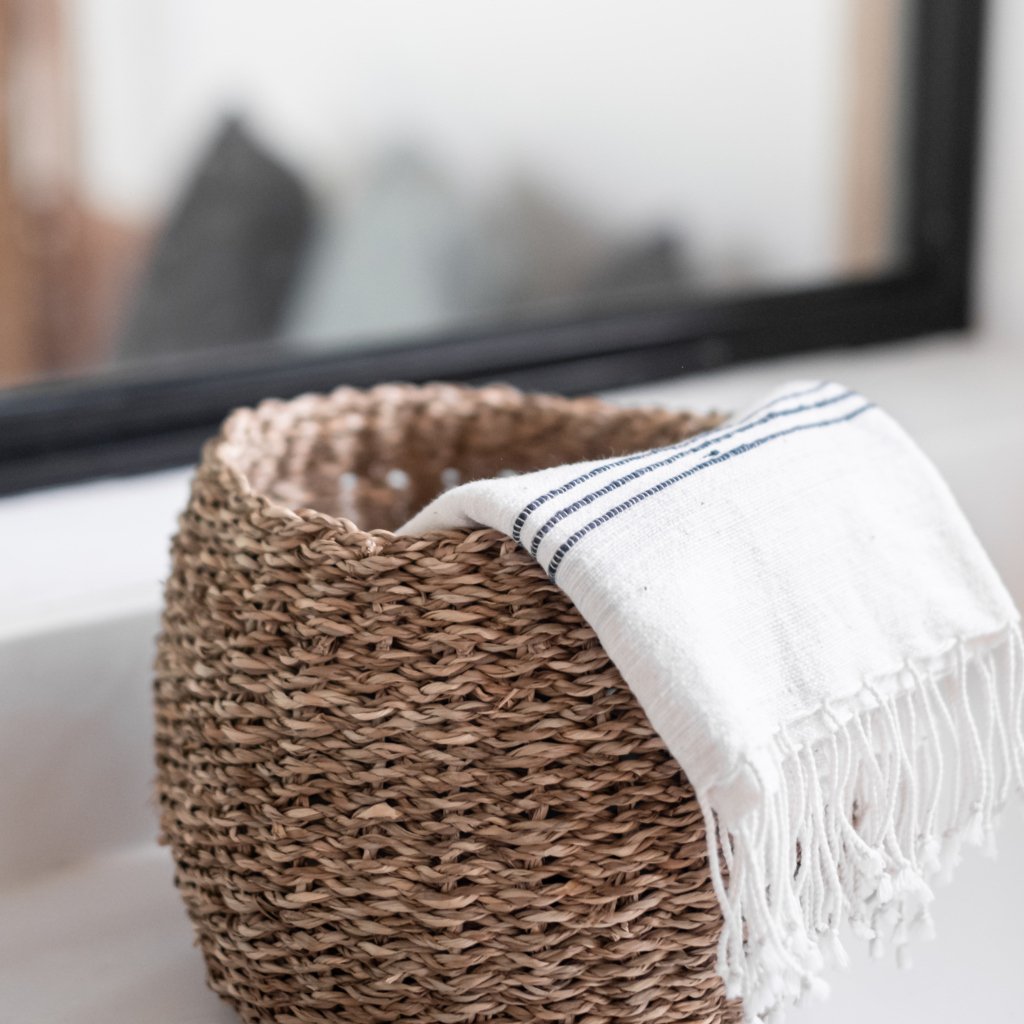 Pflanzenkorb Bana aus Seegras