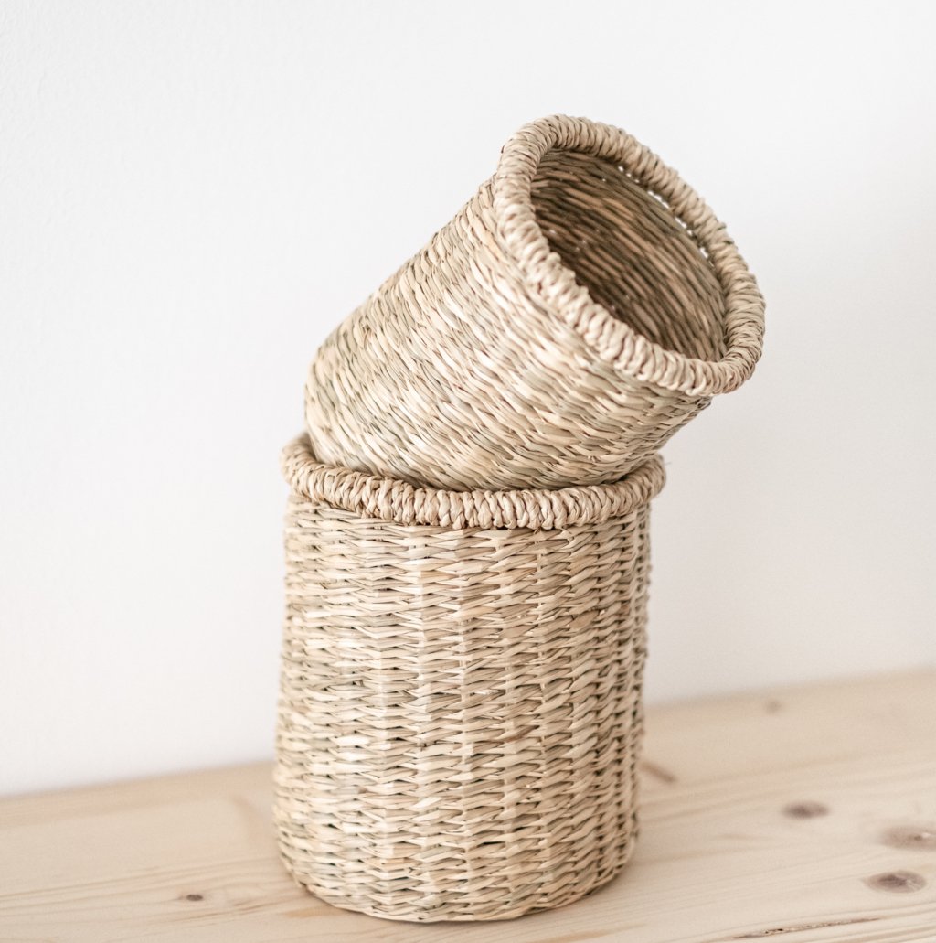 Kleiner Seegras Korb Banyu