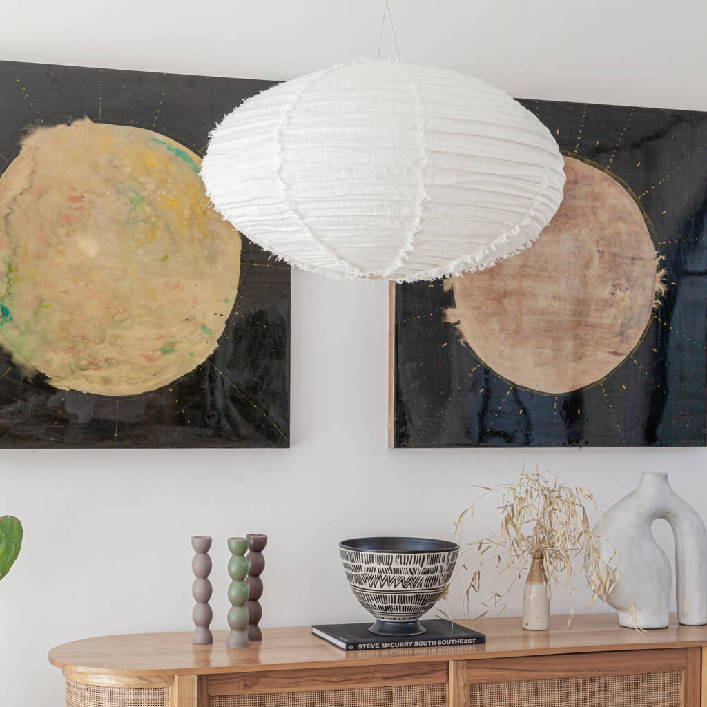 Lampion Lampe Nyam, weiss