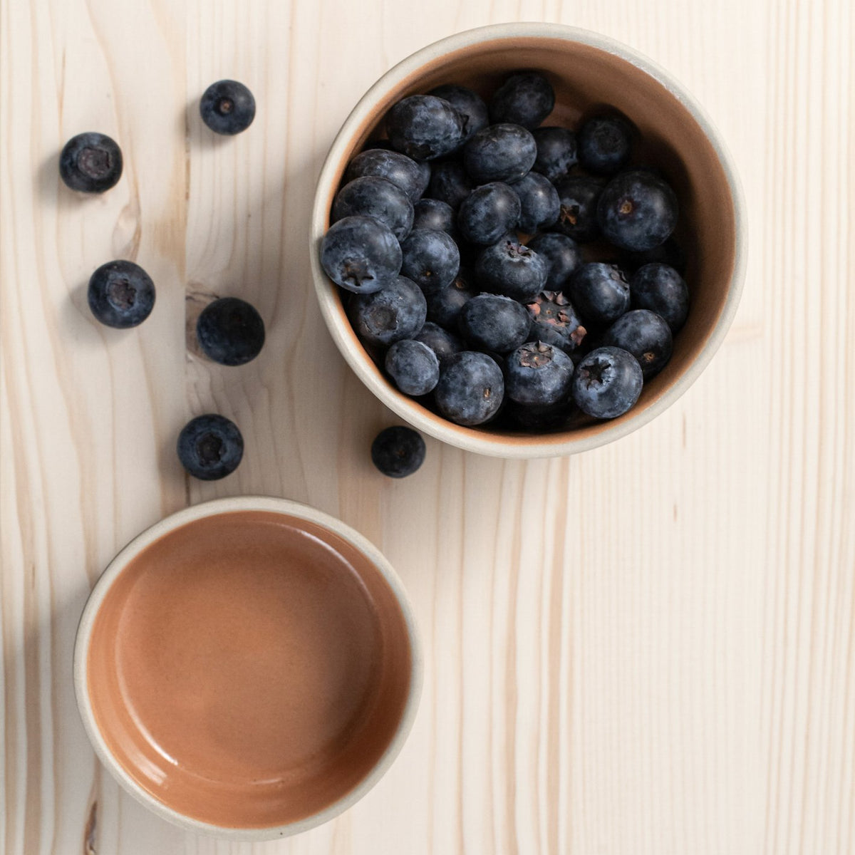 Schälchen Aru, papayafarben