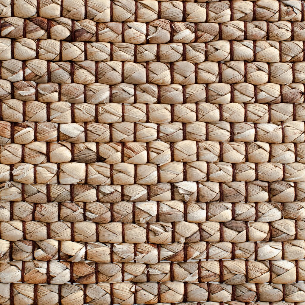 Material Wasserhyazinthe im Teppich